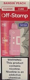 Off-stamp classic cube pod bangin' peach