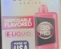 Pod Juice Raz Strawberry Lolly 35mg